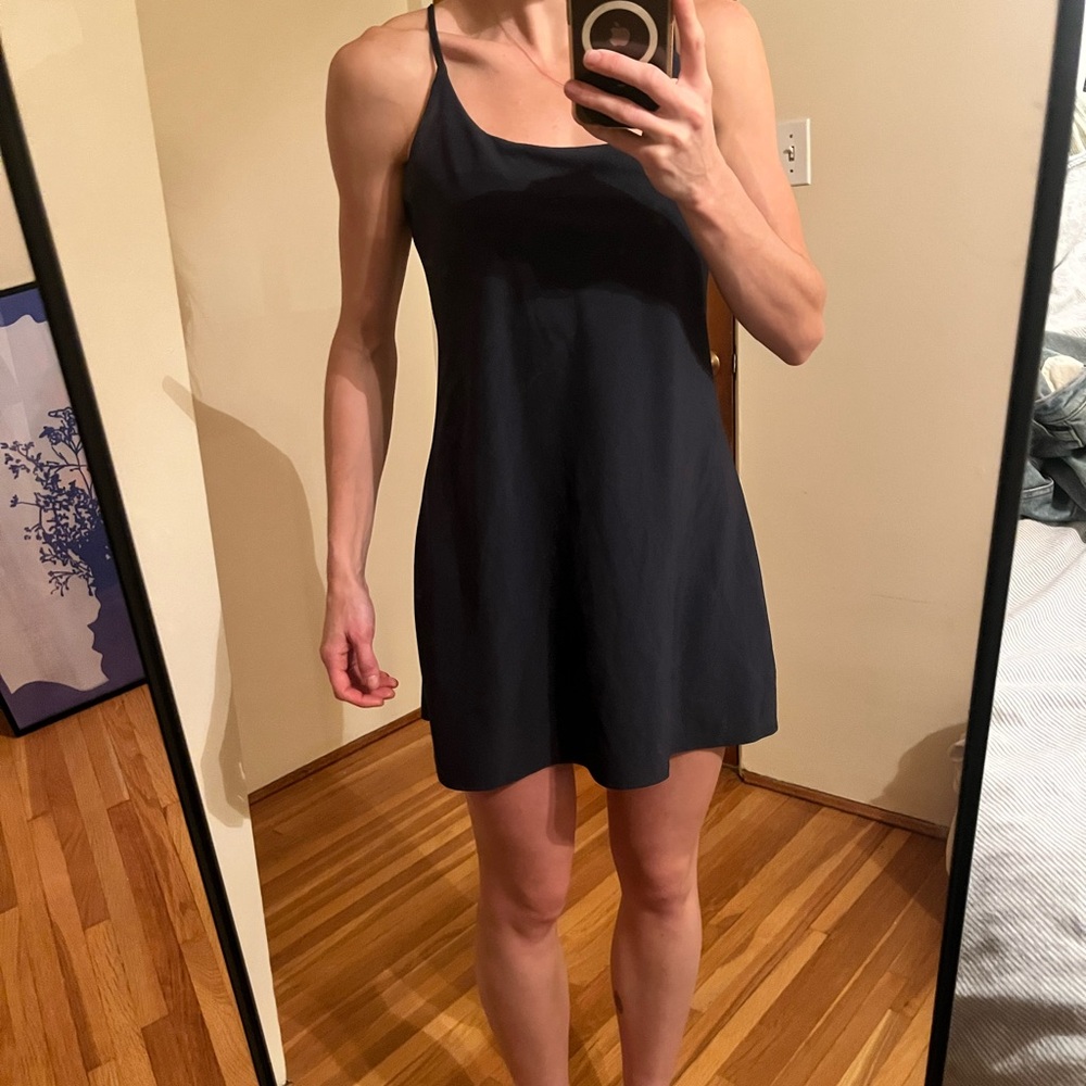 Navy blue exercise Dress